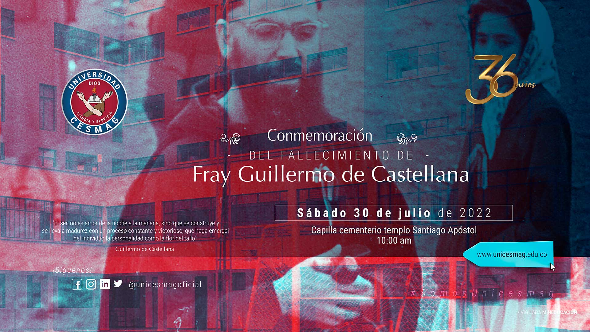 Fallecimiento Fray Guillermo de Castellana
