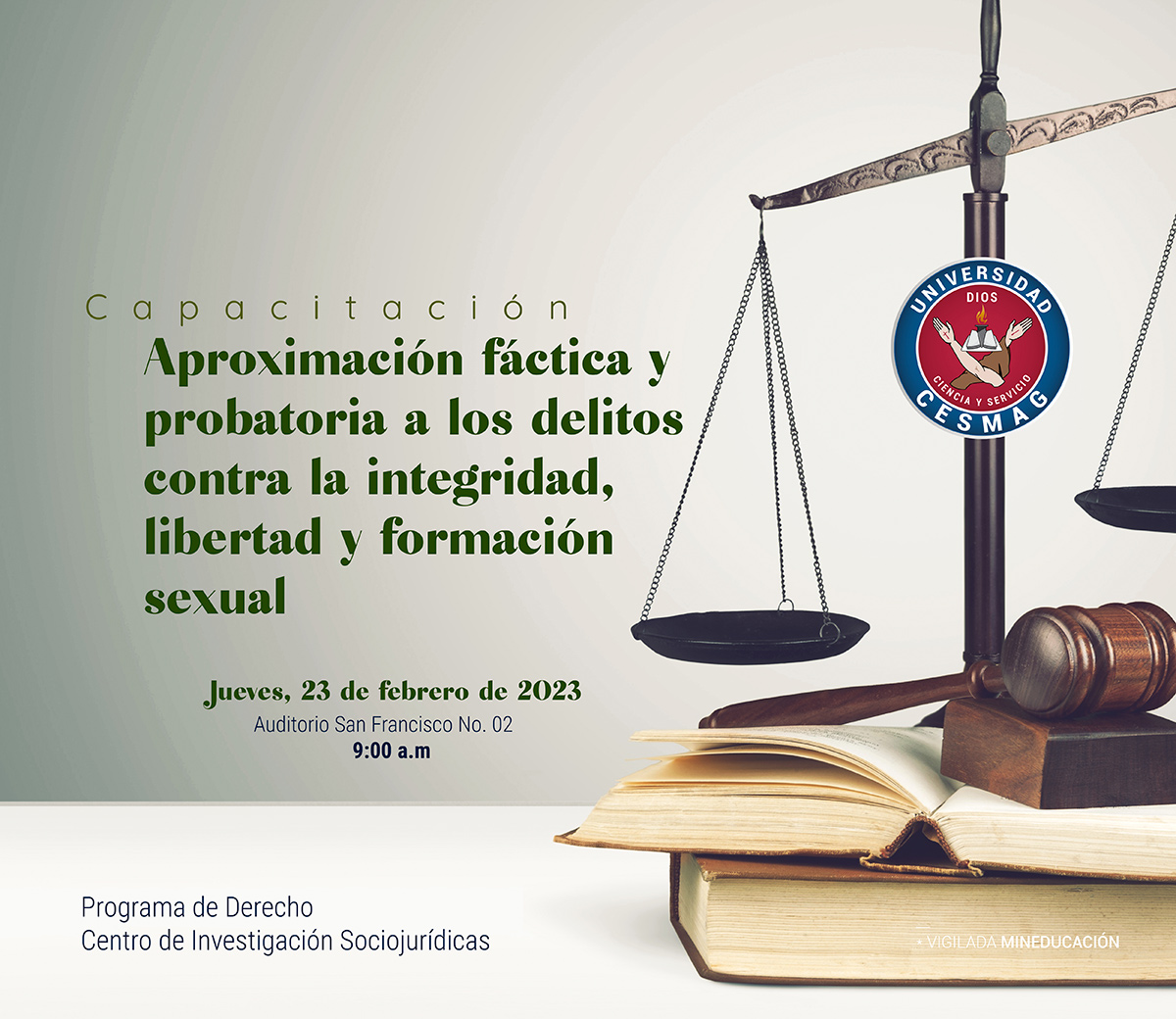 Capacitación Aproximación fáctica y probatoria a los delitos contra la integridad, libertad y formación sexual