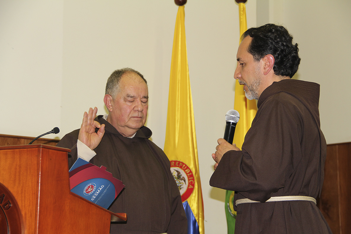 Fray Luis Eduardo Rubiano Guáqueta, OFMCap, nuevo Rector de la Universidad CESMAG