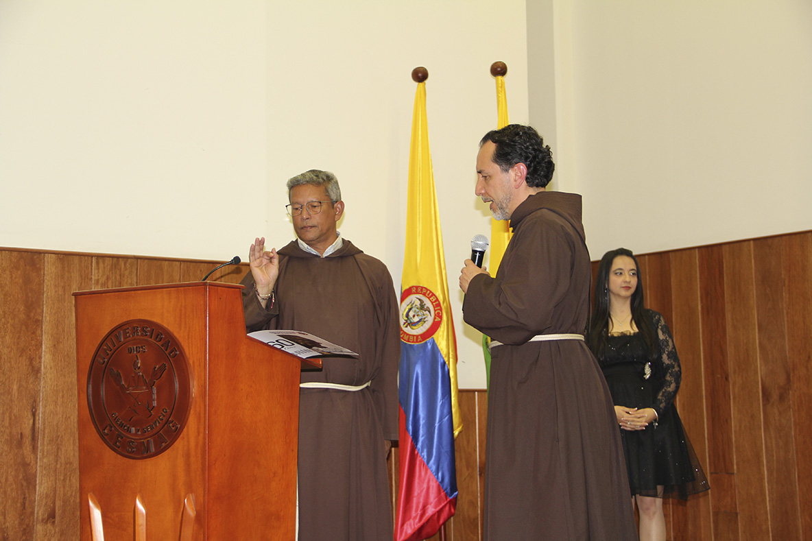 Fray Luis Eduardo Rubiano Guáqueta, OFMCap, nuevo Rector de la Universidad CESMAG