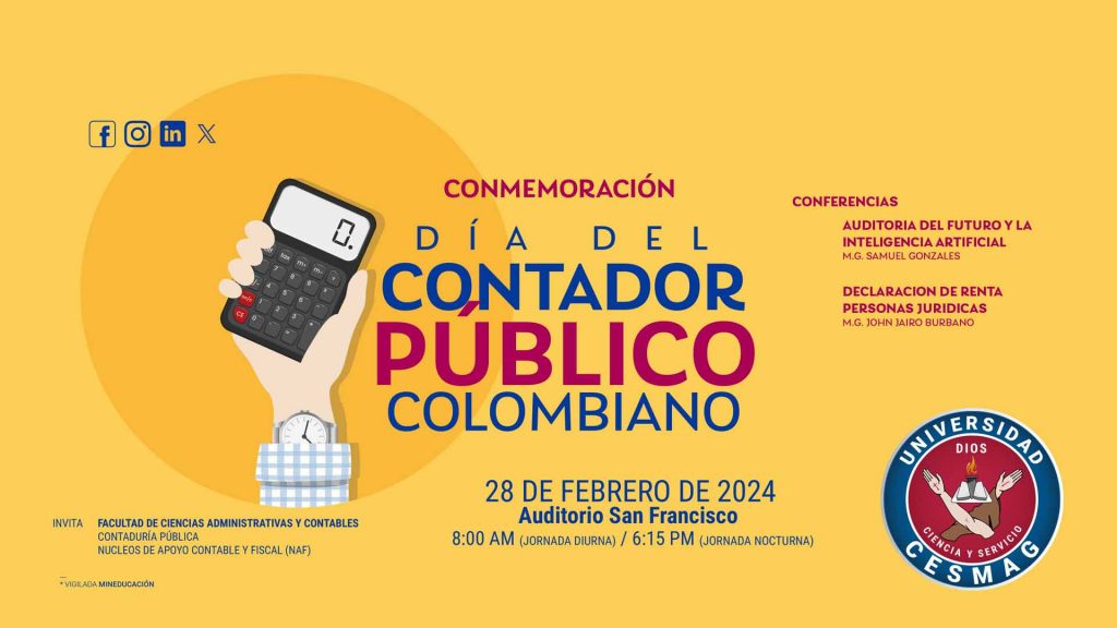 Conmemoración día del Contador Público Colombiano 2024
